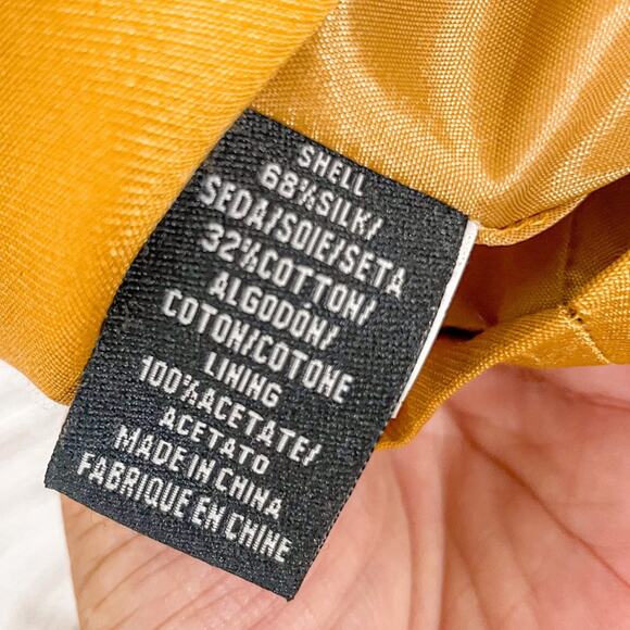 Tibi Silk Brocade Embellished Yellow Sheath Dress, EUC, Size 6, MSRP $495 - Picture 12 of 14